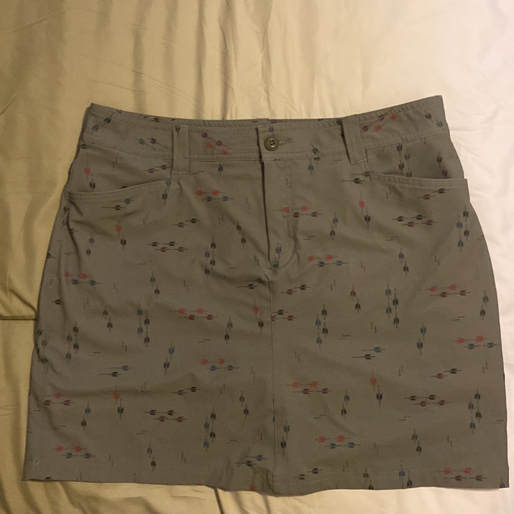 Eddie Bauer adventurer skirt skort size 12